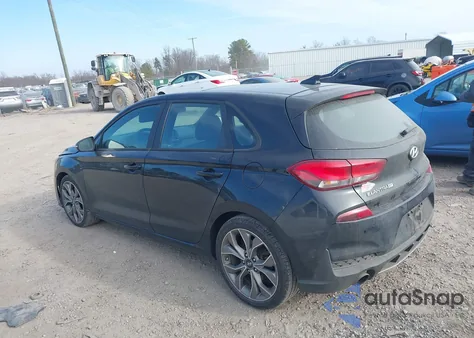 2020 Hyundai Elantra Gt N Line из США, поврежденный, VIN KMHH55LC5LU127357